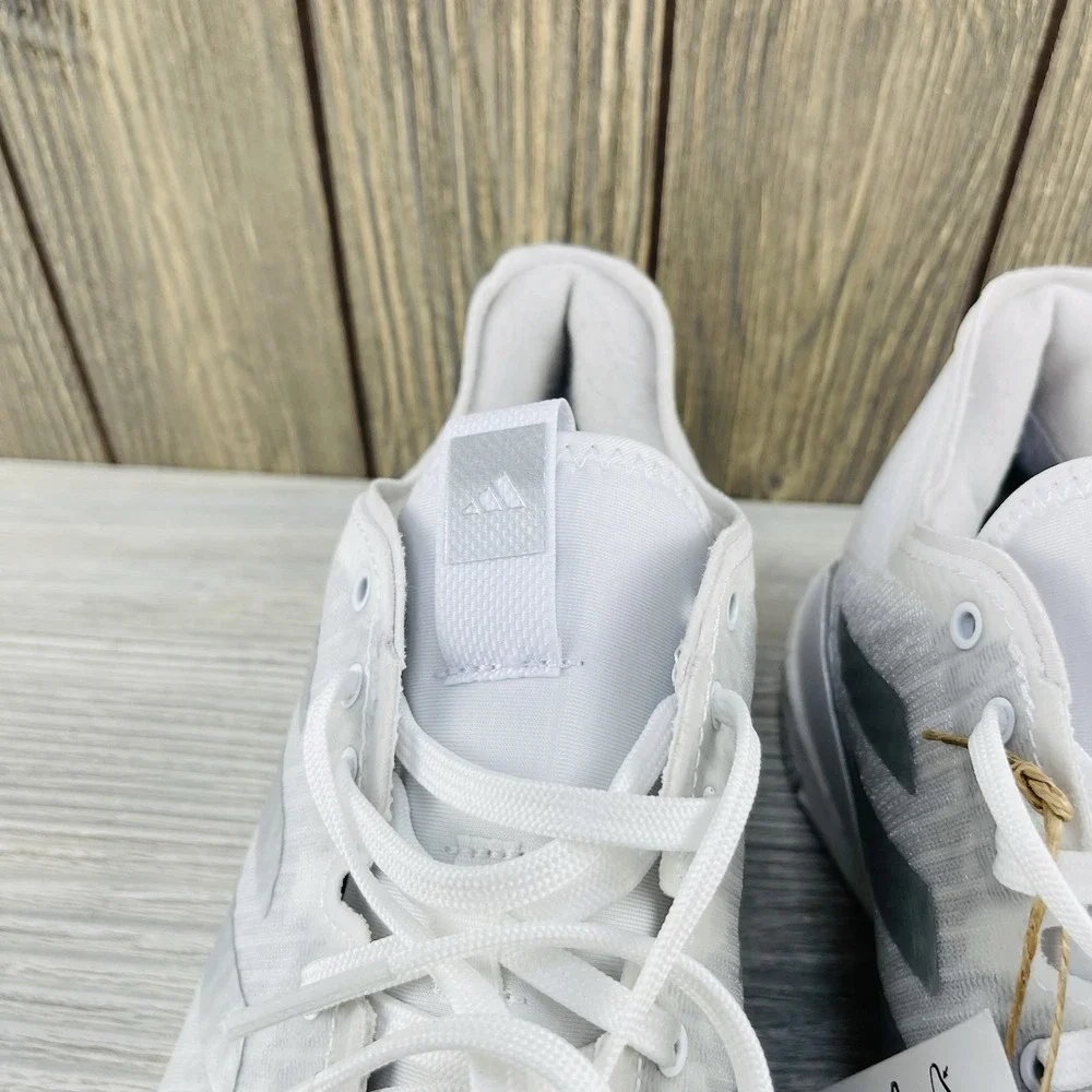 Adidas Crazyflight Volleyball Shoes White Silver Grey IG3970 Womens Size: 8.5 - Picture 8 of 16